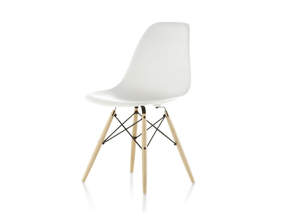 Vitra イームズ プラスチックサイドシェルチェア DSW